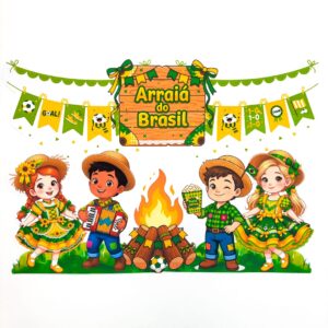 painel Arraiá do Brasil
