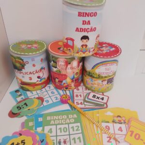 Combo Bingo da Tabuada