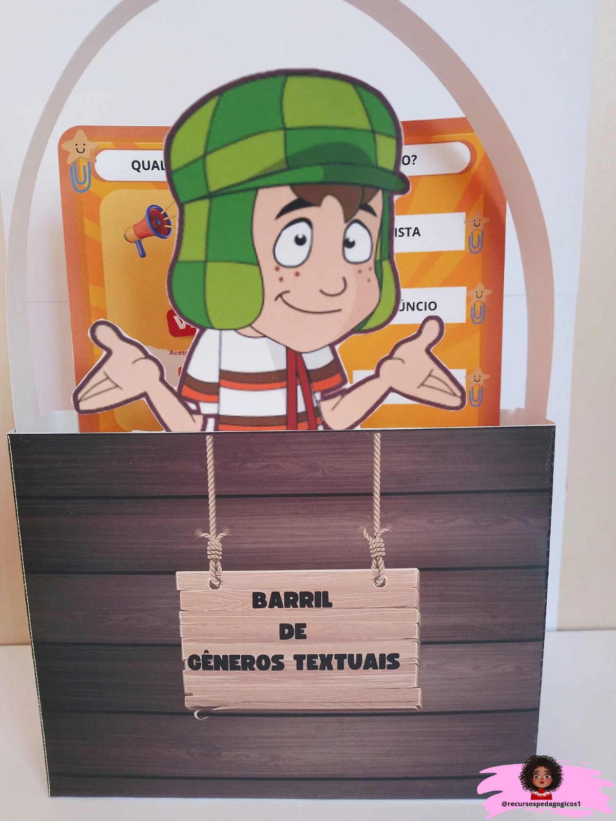 BARRIL DE GÊNEROS TEXTUAIS