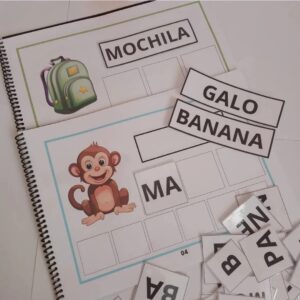 CADERNO DE SÍLABAS SIMPLES E COMPLEXAS