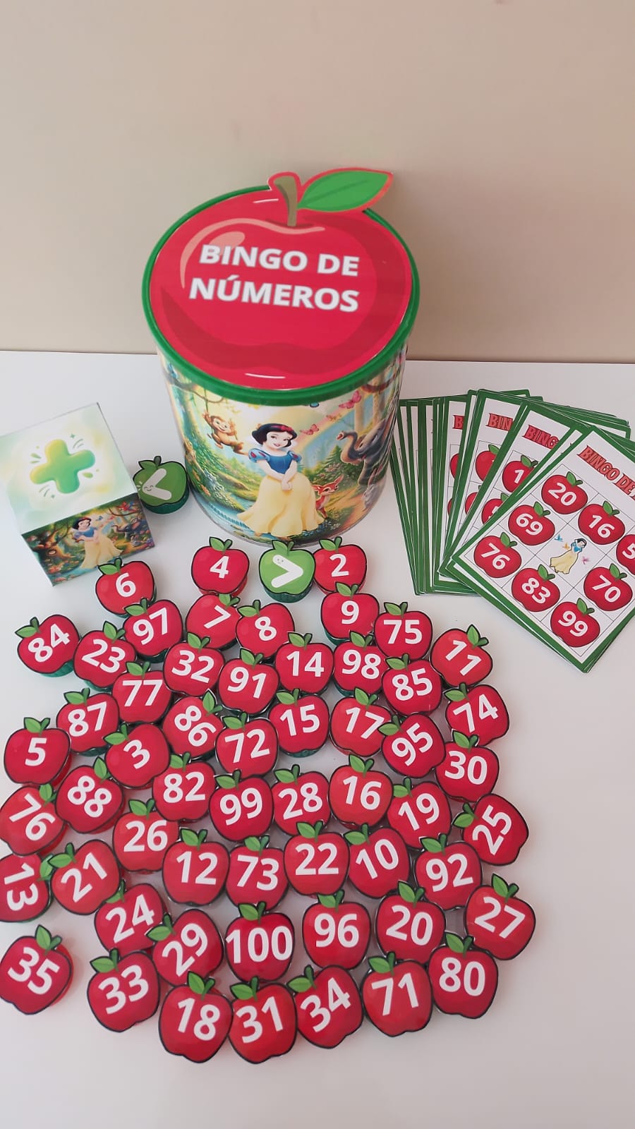 BINGO DE NÚMEROS