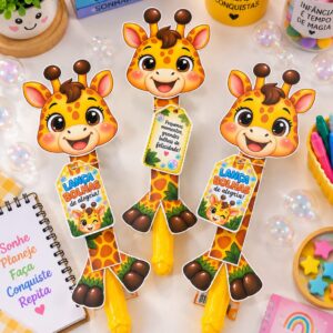 LANÇA-BOLHAS GIRAFINHA | DIA DAS CRIANÇAS 🎈💛