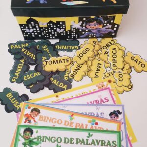 BINGO DE PALAVRAS SIMPLES E COMPLEXAS
